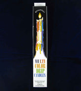 Set of 2 Multi-Color Drip Taper Candles | Woot & Hammy